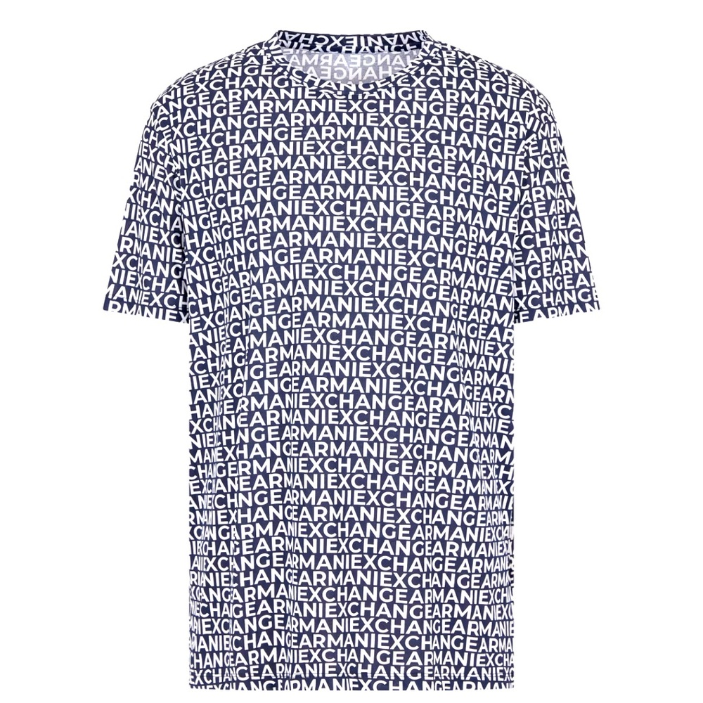 Armani Exchange Black and White Men's Shirt